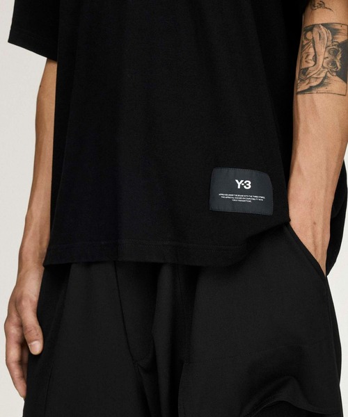 Y-3(ワイスリー)の「Y-3 ARCHIVE 06 SHORT SLEEVE TEE(Tシャツ/カットソー・メンズ・ブラック・SMALL/MEDIUM/LARGE/X-LARGE/XX-LARGE/X-SMALL)」の4枚目の写真