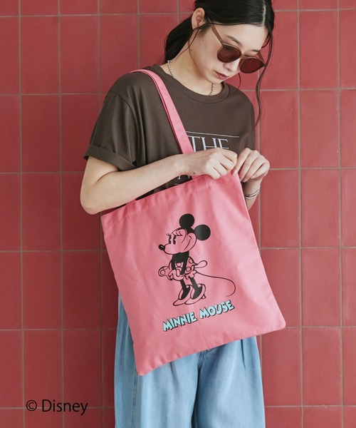 Doux archives(ドゥアルシーヴ)の「DOUX ARCHIVES限定商品【Disney】トートバッグ(トートバッグ・レディース・ピンク/ブルー/ブラック・FREE)」の3枚目の写真