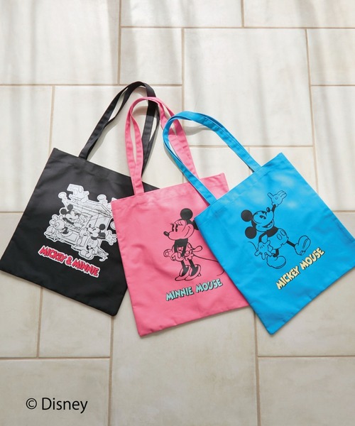 Doux archives(ドゥアルシーヴ)の「DOUX ARCHIVES限定商品【Disney】トートバッグ(トートバッグ・レディース・ピンク/ブルー/ブラック・FREE)」の6枚目の写真