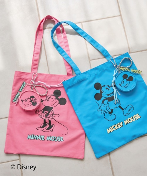 Doux archives(ドゥアルシーヴ)の「DOUX ARCHIVES限定商品【Disney】トートバッグ(トートバッグ・レディース・ピンク/ブルー/ブラック・FREE)」の5枚目の写真