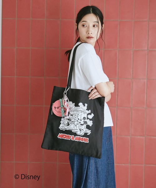 Doux archives(ドゥアルシーヴ)の「DOUX ARCHIVES限定商品【Disney】トートバッグ(トートバッグ・レディース・ピンク/ブルー/ブラック・FREE)」の20枚目の写真