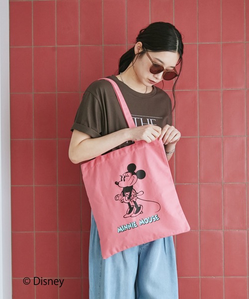 Doux archives(ドゥアルシーヴ)の「DOUX ARCHIVES限定商品【Disney】トートバッグ(トートバッグ・レディース・ピンク/ブルー/ブラック・FREE)」の13枚目の写真