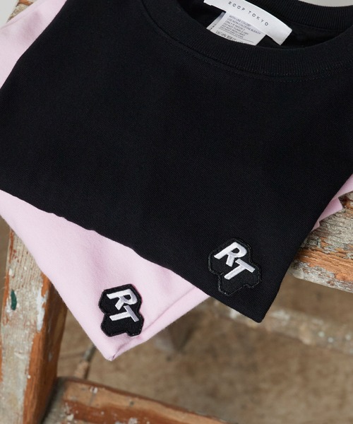 ROOPTOKYO(ループトウキョウ)の「オリジナルロゴ胸ワッペンTシャツ 半袖 クルーネック ハイグレードコットン 5.6oz 丸胴 シンプル ミドル丈 クロップド丈 短丈 メンズ レディース ユニセックス 秋 秋服 2026年秋冬(Tシャツ/カットソー・メンズ・ホワイト/ブラック/ブルー/ライトピンク/チャコール・S/M/L/XL)」の11枚目の写真