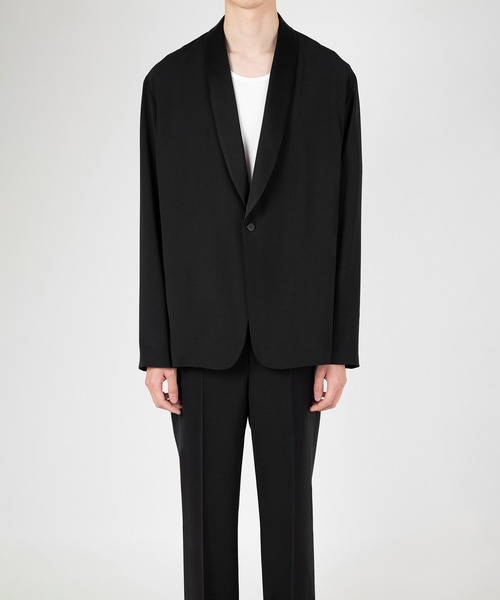 DRY CLOTH SHAWL COLLAR JACKET（テーラードジャケット）｜LAD