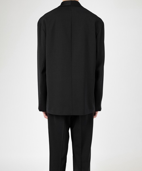 LAD MUSICIAN(ラッドミュージシャン)の「DRY CLOTH SHAWL COLLAR JACKET(テーラードジャケット・メンズ・ブラック・46/44/42)」の4枚目の写真