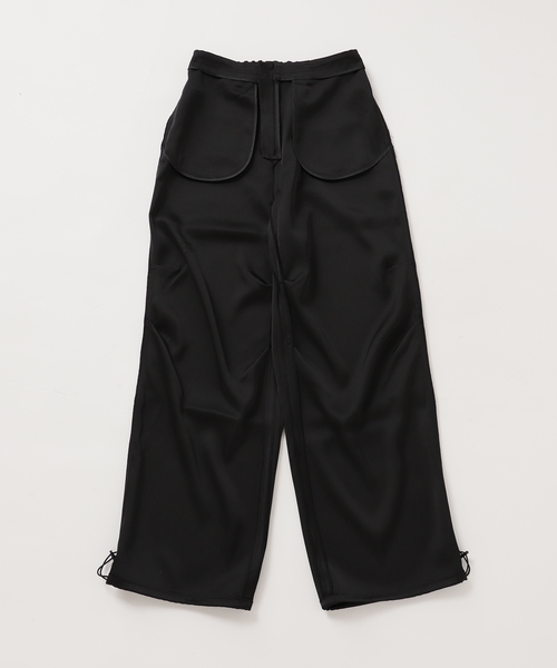 The Loom(ザ ルーム)の「The Loom/ザ ルーム CARGO-LITE TROUSERS パンツ(その他パンツ・レディース・ベージュ/ブラック・SMALL)」の10枚目の写真