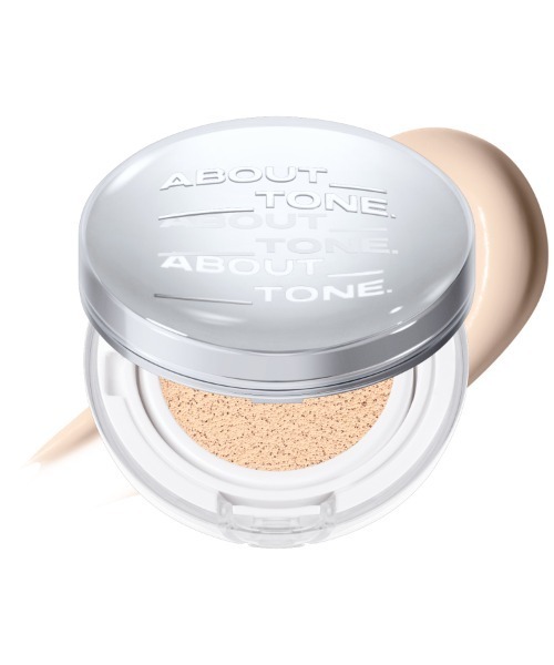 ABOUT__TONE.(アバウトトーン)の「SKIN LAYER FIT CUSHION(ファンデーション・レディース・23 NATURAL/21 WARM LIGHT/21 COOL LIGHT/19 FAIR/22 IVORY・FREE)」の1枚目の写真