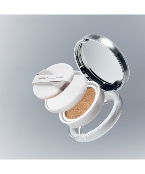 ABOUT__TONE.(アバウトトーン)の「SKIN LAYER FIT CUSHION(ファンデーション・レディース・23 NATURAL/21 WARM LIGHT/21 COOL LIGHT/19 FAIR/22 IVORY・FREE)」の8枚目の写真
