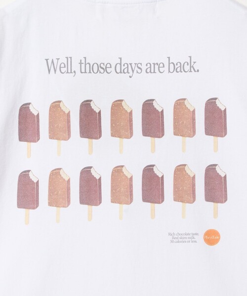 Ophrys（オフリス）の「＜Ophrys＞Those days are back Tシャツ（Tシャツ/カットソー・レディース・ホワイト・M）」の6枚目の写真