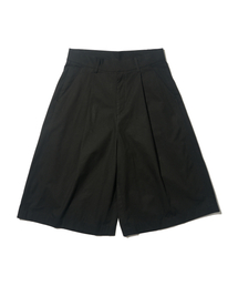 OTHERFITS（アザーフィッツ）の「ディープタックワイドバミューダパンツ（ブラック）（その他パンツ）」