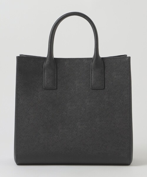 BLACK LABEL CRESTBRIDGE(ブラックレーベル・クレストブリッジ)の「エンボスチェックスクエアドライビングトート(ハンドバッグ・メンズ・ブラック・FREE)」の4枚目の写真