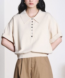 ROSE BUD | POLO COLLAR KNIT(ニット/セーター)