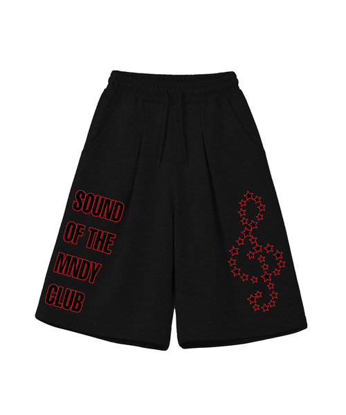 MILLION DAY(ミリオンデイ)の「MNDY CLUB バミューダスウェットパンツ(その他パンツ・レディース・ライトグレー/ブラック・MEDIUM/LARGE/X-LARGE)」の2枚目の写真