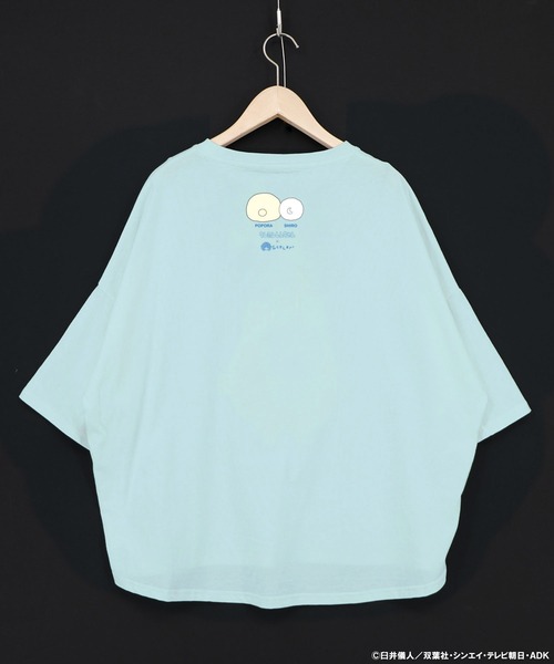 ScoLar Parity（スカラーパリティ）の「462018：クレヨンしんちゃん×ScoLar ポポラ＆シロ柄T（Tシャツ/カットソー・レディース・ブラック/オフホワイト・L/M）」の6枚目の写真