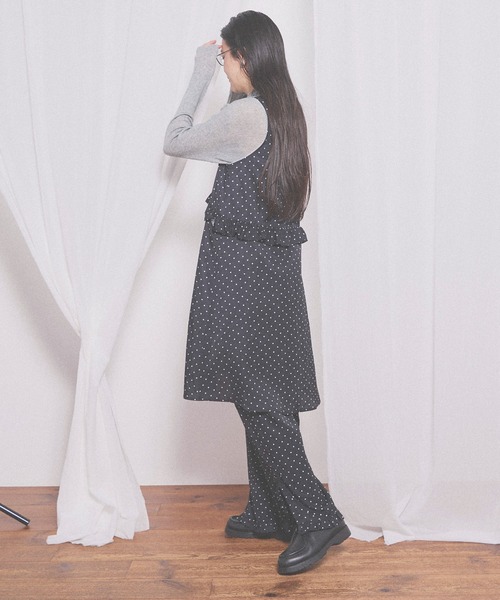 fig London(フィグロンドン)の「Cu/C twill pants(その他パンツ・レディース・ドット/グレー・FREE)」の19枚目の写真