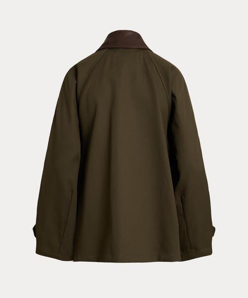 POLO RALPH LAUREN(ポロ ラルフ ローレン)の「コットン ツイル バルーン バーン ジャケット(その他アウター・レディース・グリーン・S/M/L/XS/XXS)」の5枚目の写真