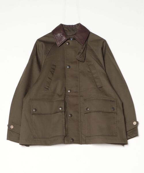 POLO RALPH LAUREN(ポロ ラルフ ローレン)の「コットン ツイル バルーン バーン ジャケット(その他アウター・レディース・グリーン・S/M/L/XS/XXS)」の4枚目の写真