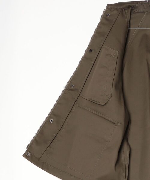 POLO RALPH LAUREN(ポロ ラルフ ローレン)の「コットン ツイル バルーン バーン ジャケット(その他アウター・レディース・グリーン・S/M/L/XS/XXS)」の2枚目の写真