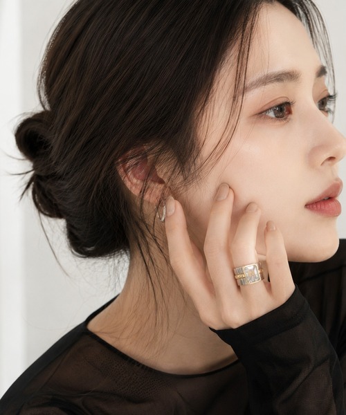 NOLITA LABORATORY(ノリータラボラトリー)の「【 NOLITA / ノリータ 】 コンビカラー ボリューム リング(リング・レディース・シルバー・12号/20号/17号/15号/11号/14号)」の5枚目の写真