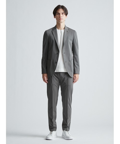 AOURE(アウール)の「LUCA MATTE TWIST MALPENSA SETUP JACKET(テーラードジャケット・メンズ・ネイビー/カーキ・MEDIUM/LARGE)」の9枚目の写真