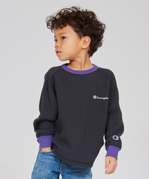 Champion（チャンピオン）の「【Champion チャンピオン】キッズ ベーシック ロングスリーブTシャツ（ワンピース）」