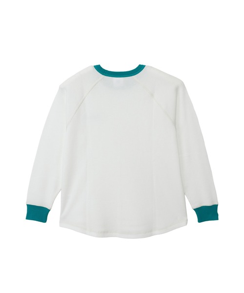 Champion(チャンピオン)の「【Champion/チャンピオン】キッズ ベーシック ロングスリーブTシャツ(ワンピース・キッズ・オフホワイト/ブラック/ライトブラウン・130/140/150/160/100/110/120)」の11枚目の写真