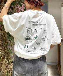 【EC限定REVIVAL】Travel Item BACK刺しゅうTEE
