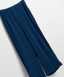 STUDIOUS | 【STUDIOUS】Silky Pleats Easy Pants / シルキープリーツイージーパンツ / 伸縮素材 / 接触冷感(スラックス)