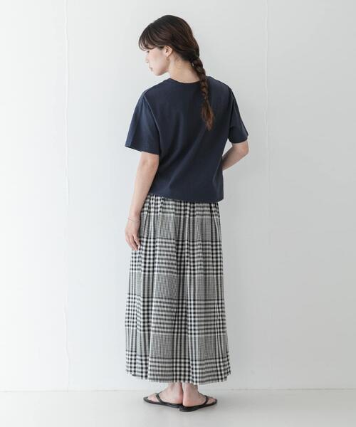 URBAN RESEARCH Sonny Label(アーバンリサーチサニーレーベル)の「マルチギンガムチェックスカート(スカート・レディース・ブラック/ブラウン・FREE)」の17枚目の写真