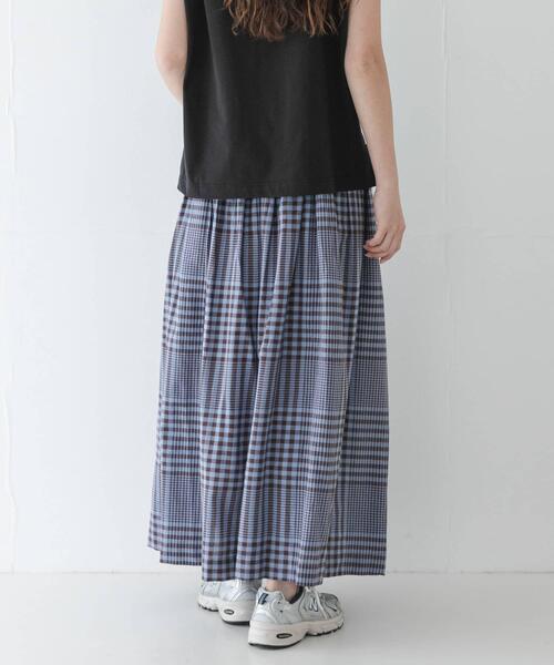 URBAN RESEARCH Sonny Label(アーバンリサーチサニーレーベル)の「マルチギンガムチェックスカート(スカート・レディース・ブラック/ブラウン・FREE)」の15枚目の写真