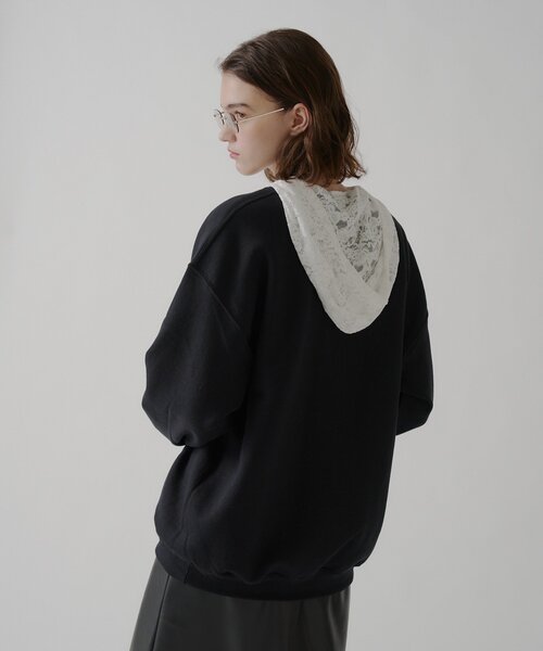 WHIMSIC（ウィムジック）の「【UNISEX/2サイズ展開】ロストコーズ シルクスクリーンスウェットP/O（Tシャツ/カットソー・メンズ・ブラック/シルバー系その他・1/2）」の10枚目の写真