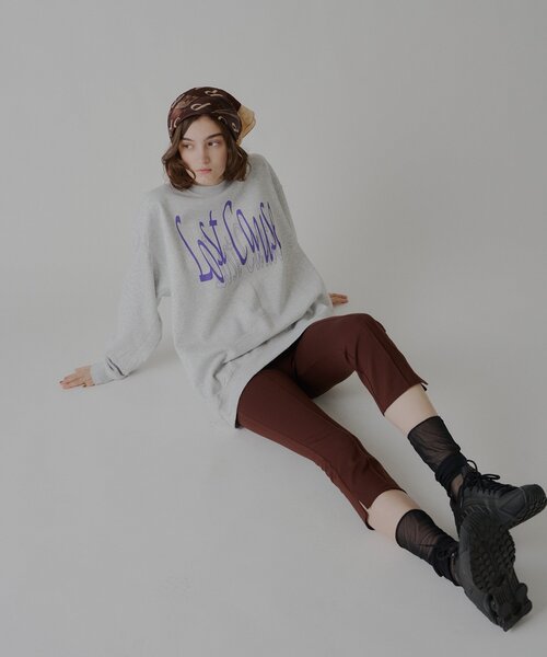 WHIMSIC（ウィムジック）の「【UNISEX/2サイズ展開】ロストコーズ シルクスクリーンスウェットP/O（Tシャツ/カットソー・メンズ・ブラック/シルバー系その他・1/2）」の18枚目の写真