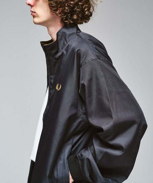 417 EDIFICE(フォーワンセブンエディフィス)の「FRED PERRY × 417 ブレンサムジャケット(ナイロンジャケット・メンズ・ブラック/ブラウン/カーキ・SMALL/MEDIUM/LARGE)」の21枚目の写真