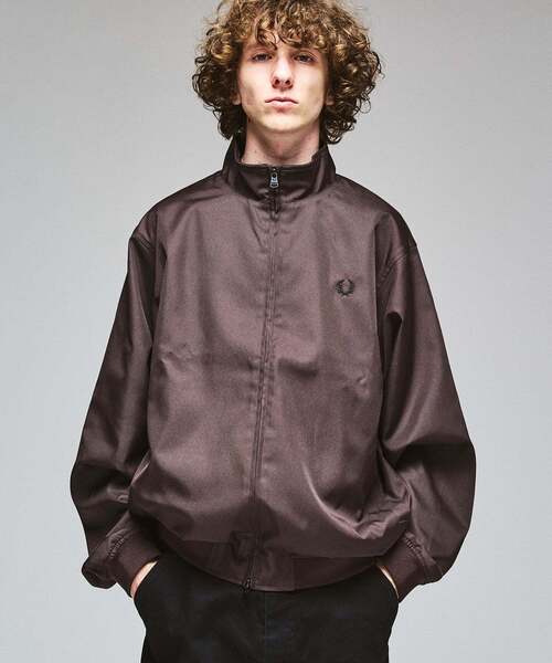 417 EDIFICE(フォーワンセブンエディフィス)の「FRED PERRY × 417 ブレンサムジャケット(ナイロンジャケット・メンズ・ブラック/ブラウン/カーキ・SMALL/MEDIUM/LARGE)」の17枚目の写真