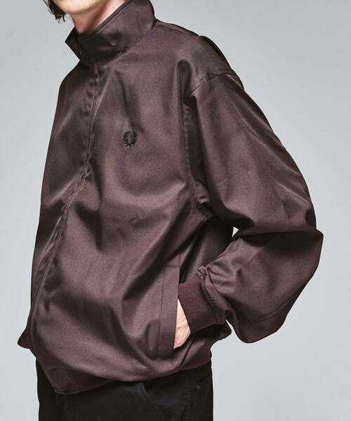 417 EDIFICE(フォーワンセブンエディフィス)の「FRED PERRY × 417 ブレンサムジャケット(ナイロンジャケット・メンズ・ブラック/ブラウン/カーキ・SMALL/MEDIUM/LARGE)」の13枚目の写真