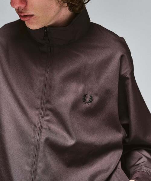 417 EDIFICE(フォーワンセブンエディフィス)の「FRED PERRY × 417 ブレンサムジャケット(ナイロンジャケット・メンズ・ブラック/ブラウン/カーキ・SMALL/MEDIUM/LARGE)」の12枚目の写真