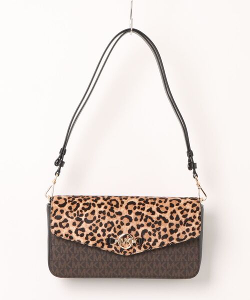 MICHAEL KORS(マイケルコース)の「KACEY MD CONV FLAP SHLDR(ショルダーバッグ・レディース・ブラウン系その他・FREE)」の1枚目の写真
