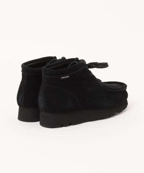 Clarks(クラークス)の「Clarks/クラークス/Wallabee BT GTX(モカシン/デッキシューズ・レディース・ブラック・4.5/4/5.5)」の2枚目の写真
