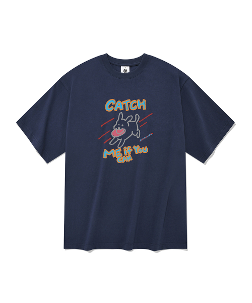 RADINEO(ラディネオ)の「キャッチ半袖Tシャツネイビー(Tシャツ/カットソー・メンズ・その他・SMALL/MEDIUM/LARGE/X-LARGE)」の1枚目の写真