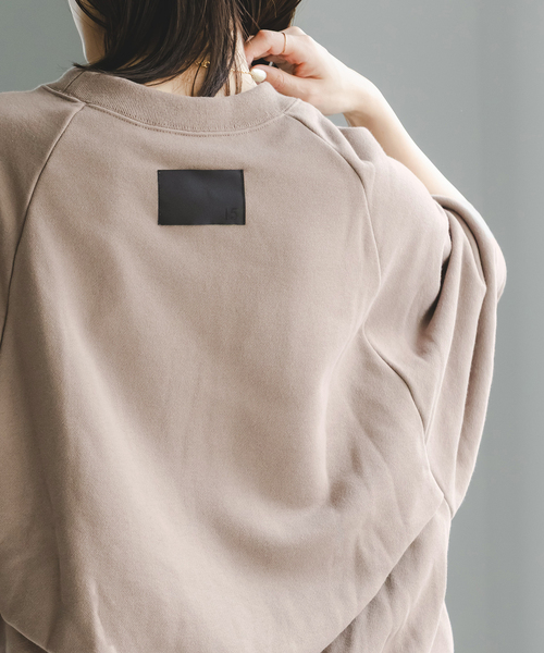 COGTHEBIGSMOKE(コグザビッグスモーク)の「COG THE BIGSMOKE/コグザビッグスモーク OLIVER PUFFY HEM TOP(スウェット・レディース・ブラウン/ライトグレー/チャコールグレー・FREE)」の17枚目の写真