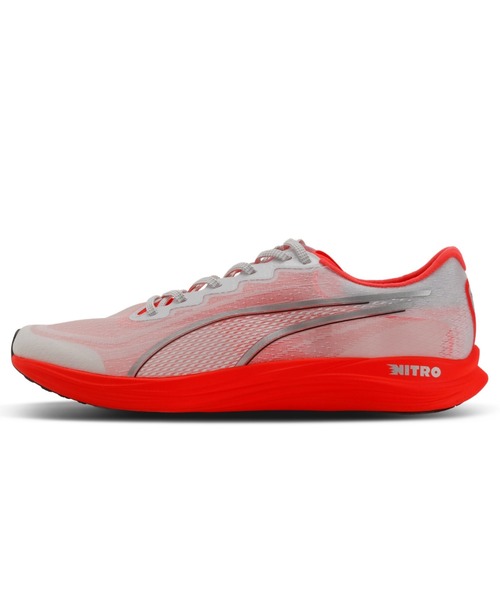 PUMA(プーマ)の「PUMA プーマ ユニセックス プロピオ ニトロ ランニングシューズ(スニーカー・メンズ・ホワイト系その他4・24.0cm/23.5cm/25.0cm/24.5cm/28.0cm/27.5cm/28.5cm/26.0cm/25.5cm/27.0cm/26.5cm)」の1枚目の写真