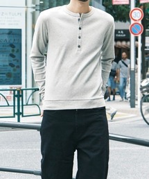 CONZ（コンズ）の「rib henry long tee（ニット/セーター）」