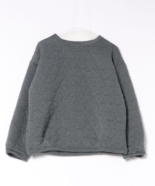 Ritzy(リッツィー)の「三角キルティングクルーネックトップス(Tシャツ/カットソー・レディース・ホワイト/グレー・M/L)」の16枚目の写真