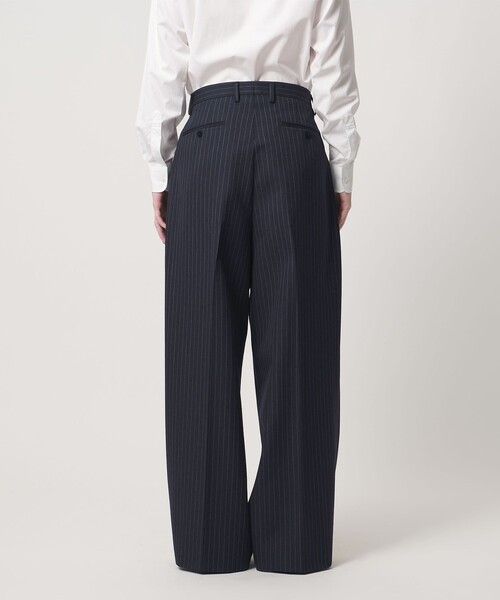 UNITED ARROWS & SONS（ユナイテッドアローズアンドサンズ）の「＜UNITED ARROWS & SONS by MASATAKA HATTORI＞ BIG 2P TROUSERS/スラックス（スラックス・メンズ・ネイビー/ブラック・50/46/52/48/44）」の16枚目の写真