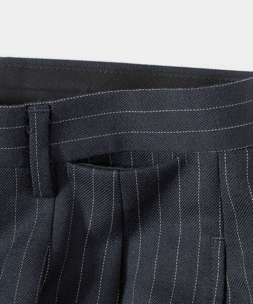 UNITED ARROWS & SONS（ユナイテッドアローズアンドサンズ）の「＜UNITED ARROWS & SONS by MASATAKA HATTORI＞ BIG 2P TROUSERS/スラックス（スラックス・メンズ・ネイビー/ブラック・50/46/52/48/44）」の10枚目の写真