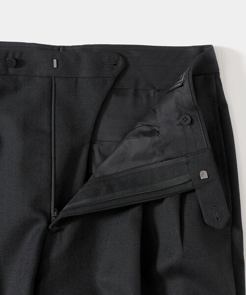 UNITED ARROWS & SONS（ユナイテッドアローズアンドサンズ）の「＜UNITED ARROWS & SONS by MASATAKA HATTORI＞ BIG 2P TROUSERS/スラックス（スラックス・メンズ・ネイビー/ブラック・50/46/52/48/44）」の6枚目の写真