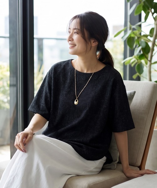 STYLE DELI(スタイルデリ)の「60cmチェーンメタルストーンネックレス(ネックレス・レディース・ゴールド/ゴールド系その他/シルバー・FREE)」の4枚目の写真