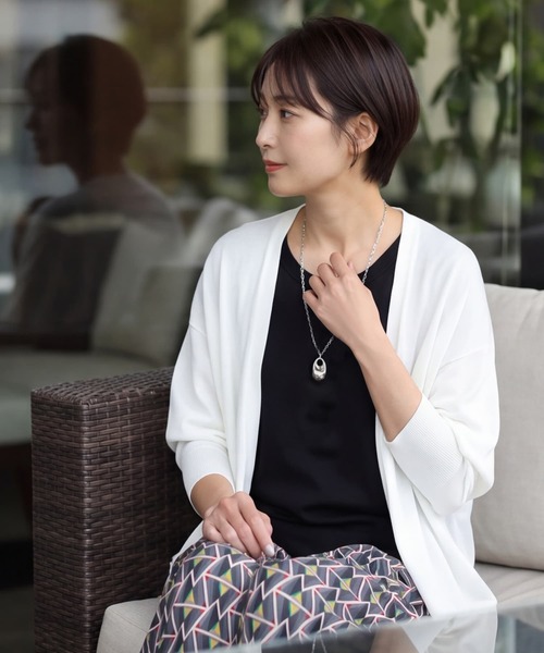 STYLE DELI(スタイルデリ)の「60cmチェーンメタルストーンネックレス(ネックレス・レディース・ゴールド/ゴールド系その他/シルバー・FREE)」の7枚目の写真