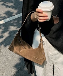 スエードバイカーアンダーバッグ