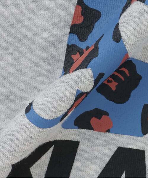 XLARGE KIDS(エクストララージキッズ)の「ヒョウガラファニーゴリラトレーナー(スウェット・キッズ・トップグレー/ブラック/ベージュ・130cm/100cm/120cm/140cm/110cm)」の8枚目の写真